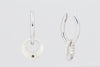 Stuller Earring Marquise Hoop Earrings