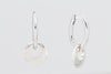 Stuller Earring Marquise Hoop Earrings